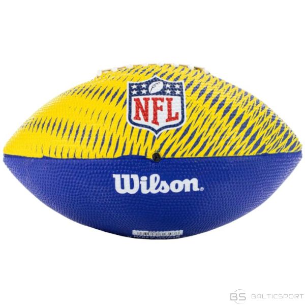 Wilson Ball NFL Team Tailgate Losandželosas Rams Jr Ball WF4010019XBJR (7)