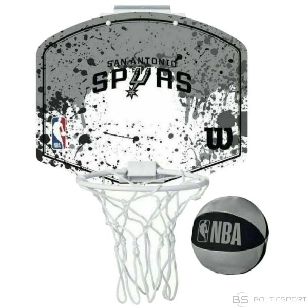 Wilson Basketbola aizmugure NBA komanda Sanantonio Spurs Mini Hoop WTBA1302SAN (viens izmērs)