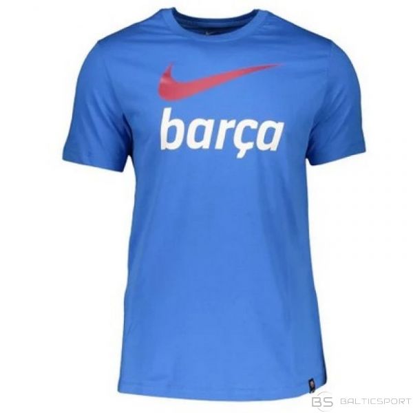 Nike FC Barcelona Swoosh Club Tee M DB4811-403 T-krekls (L (183cm))