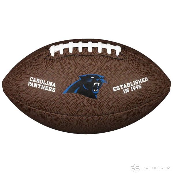 Wilson Ball NFL komandas logotips Carolina Panthers Ball WTF1748XBCA (9)