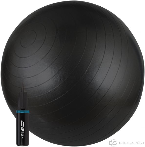 Gym Ball AVENTO 42OD 65cm +pomp Black