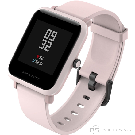 Viedpulkstenis Amazfit Bip S Lite Smart watch, GPS (satellite) - rozā