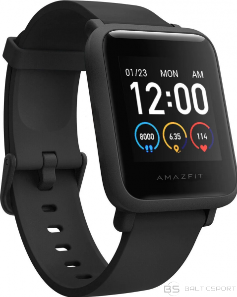 Sporta Viedpulkstenis Amazfit Bip S Lite Smart watch, GPS (satellite) - melns