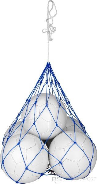 Ball carry net 5 ball AVENTO 75MB Cobalt blue/White