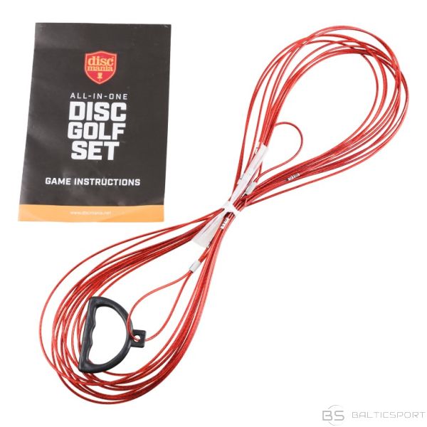 Diskgolfa mērķis / Discgolf target with discs DISCMANIA