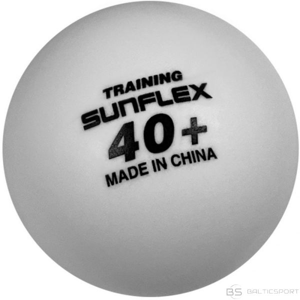Sunflex Galda tenisa bumbiņa * 6 gab S21603 (biały)