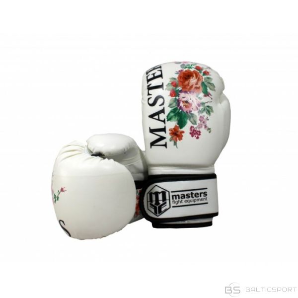 Masters RPU-FLOWER boksa cimdi (biały+8 oz)