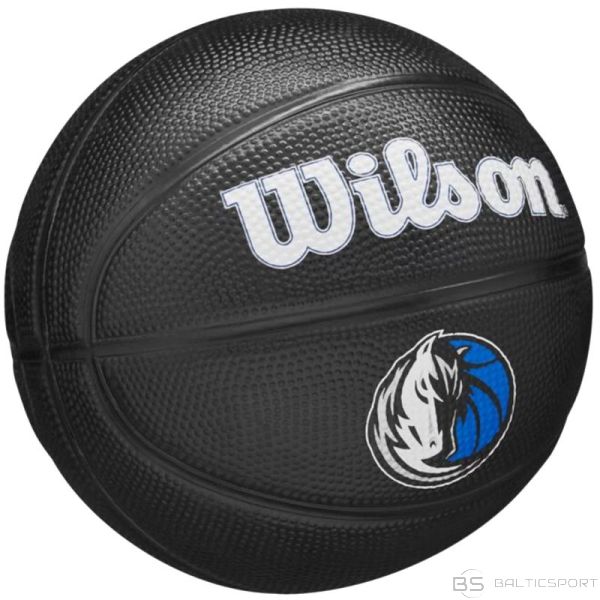 Wilson Team Tribute Dalasas Mavericks mini bumba WZ4017609XB basketbols (3)