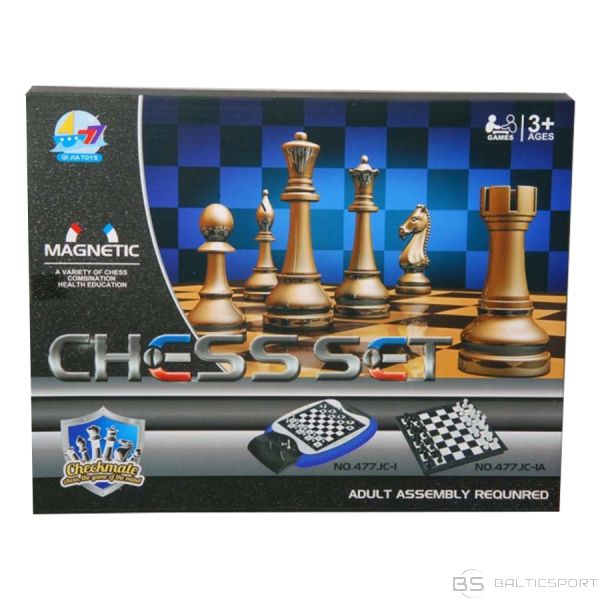 Magnētiskā spēle 2 vienā šahs-ķīniešu