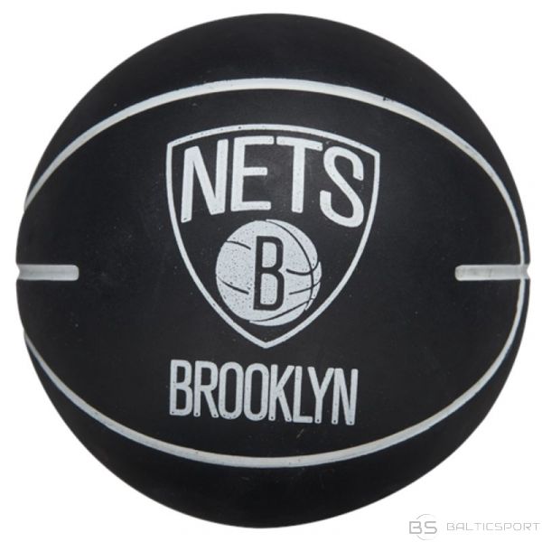 Basketbola bumba /Wilson NBA Dribbler Brooklyn Nets mini bumba WTB1100PDQBRO (viens izmērs)