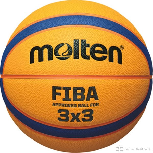 Basketbola Bumba / MOLTEN B33T5000 FIBA 3x3 for TOP competition, synth. leather, 600g