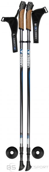 Schreuderssport Nordic walking sticks NORDIC WALKING 21SR ZZB Silver grey/Black/Blue