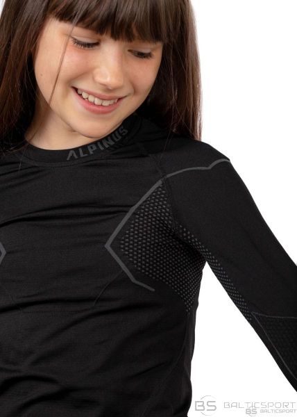 Sporta Termoveļa bērniem Alpinus Active set / 122-128 /melna / IR VEIKALĀ