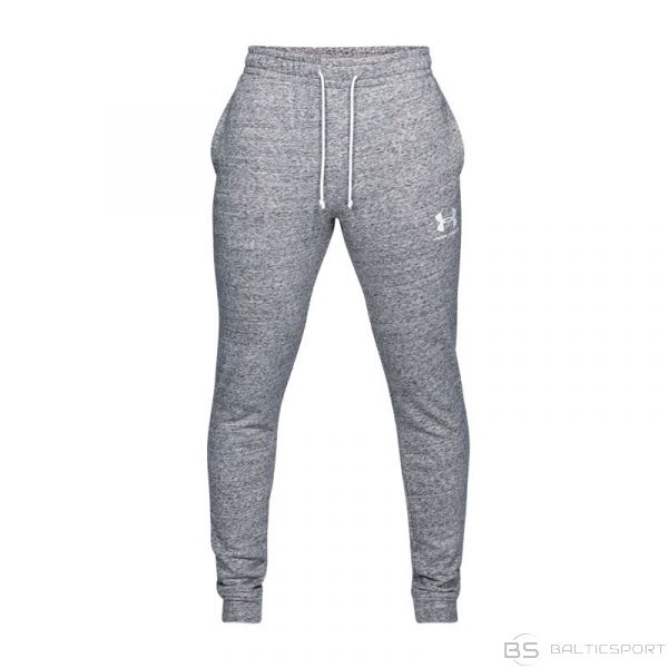 Bikses Under Armour Sportstyle Terry Jogger M 1329289-112 (XL)