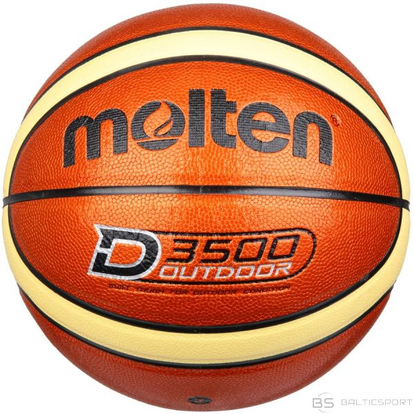 Basketbola bumba /Molten Izkausēts B7D3500 basketbols / 7 / Oranža