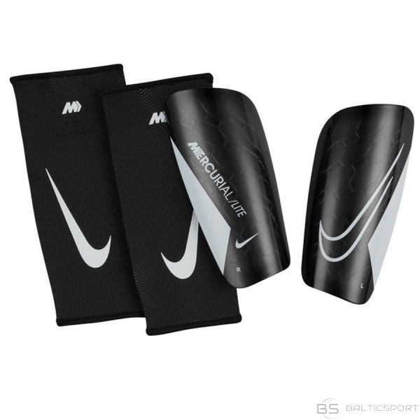 Nike Mercurial Lite apakšstilbu aizsargi DN3611 010 / Melns / XL