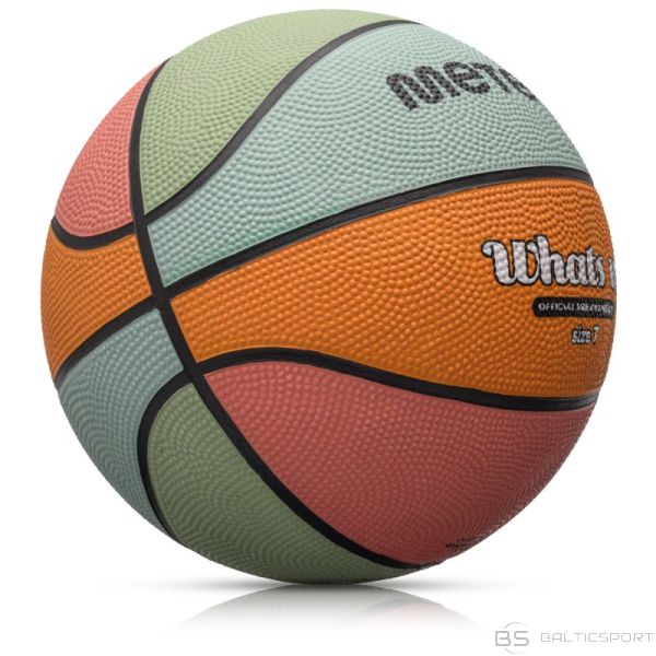 Meteor Kas jauns 7 basketbola bumba 16803, 7. izmērs (uniw)