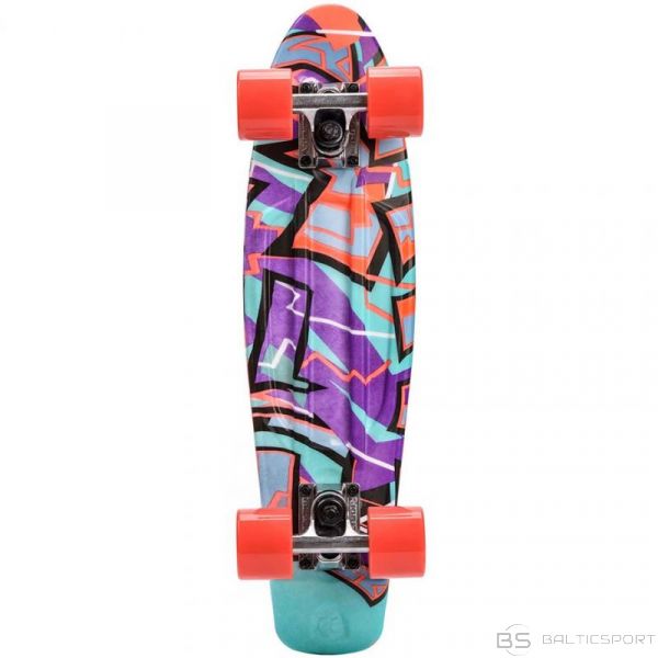 Penijdēlis /  Penny Board Meteor Multicolor Graffiti 22604 skateboard (N/A)
