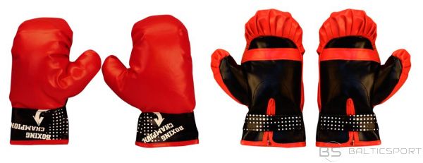 Bērnu boksa bumbieris ar statīvu/ Punchbag stand junior with gloves 