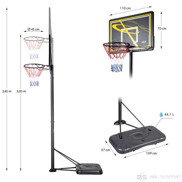 Basketbola grozs, strītbola grozs /Nils ZDK019E BASKETBOLA sistēma