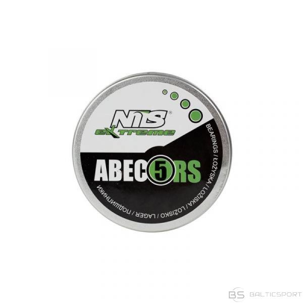 BS Nils Extreme Green CARBON gultņi 8 gab. ABEC-5 RS 16-31-020 (N/A)