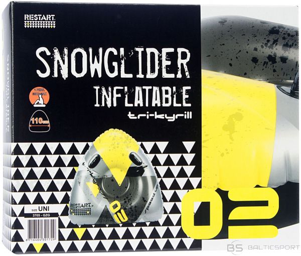 Schreuderssport Inflatable snow glider RESTART TRI-KYRILL 110x110x35cm