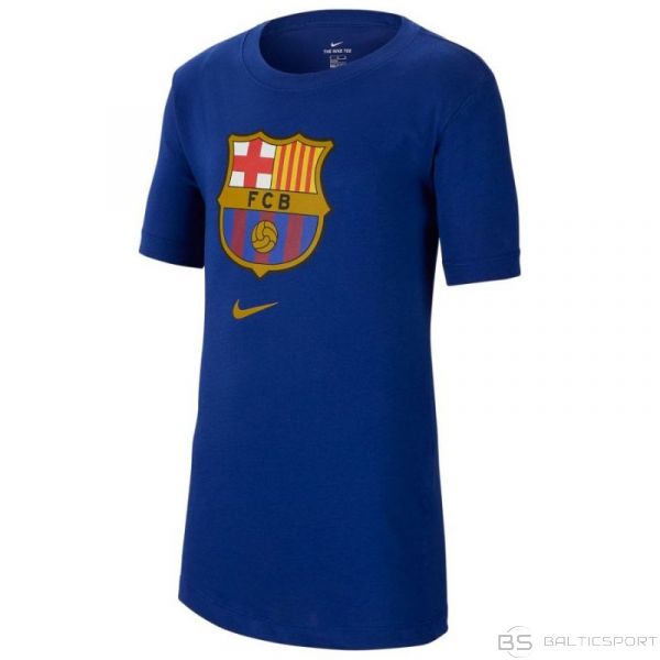 Nike T-krekls FC Barcelona M NK Tee Evergreen Crest M CD3115-455 (M)