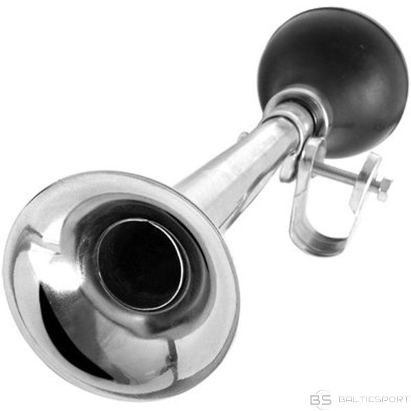 Dunlop TRUMPET BICYCLE HORN CHROME 21CM