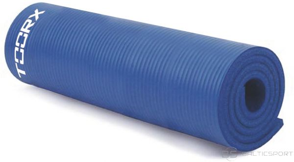 Toorx Fitness mat with chromed eyelet hangers Professional MAT172PRO 172x61x1,5 blue