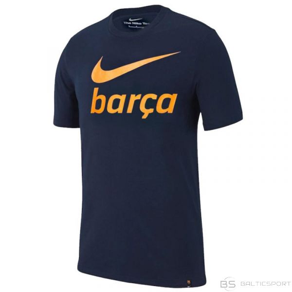 Nike T-krekls FC Barcelona Jr CW4085 492 (XL (158-170))