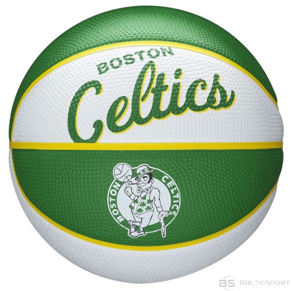 Basketbola bumba /Wilson NBA komanda retro Bostonas Celtics mini bumba WTB3200XBBOS (3)