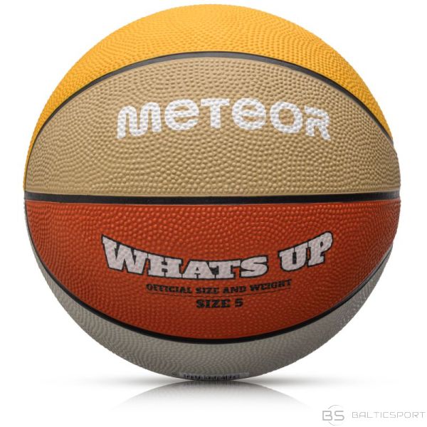 Meteor Kas notiek 5 basketbola bumbiņa 16797, 5. izmērs (uniw)