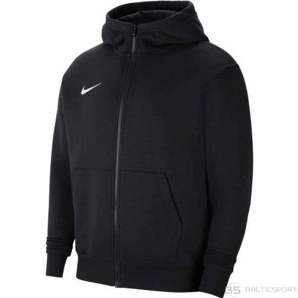 Nike Park 20 Fleece FZ Hoodie Junior CW6891 010 / Melna / M (137-147cm)