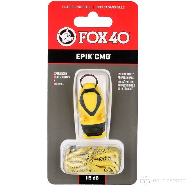 Fox40 Lapsa svilpe 40 Epik / 115 dB / Dzeltena