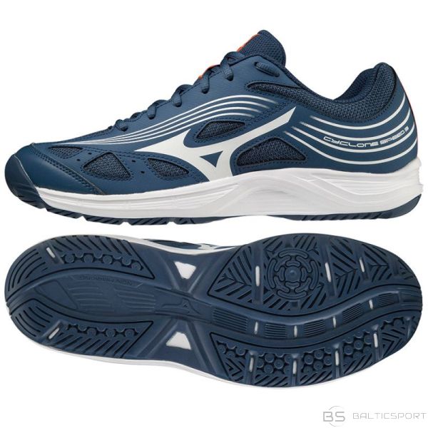 Mizuno Cyclone speed 3 V1GA218021 Zales Volejbola apavi ( Iekštelpu / Indoor sporta apavi) izmērs 44,5