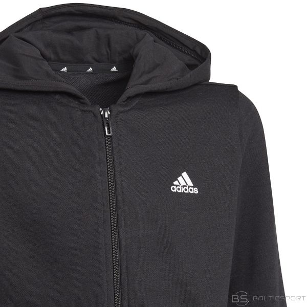 Adidas Boys Essentials liels logo Track Top GN4020 / Melna / 134 cm