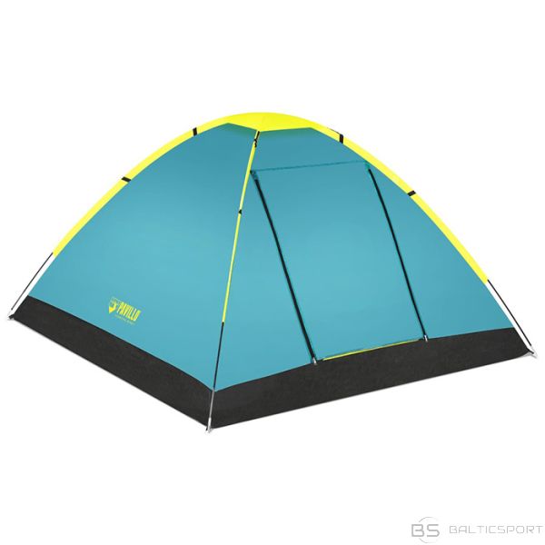 Telts Telts 210x210x120cm Zaļa/ Dzeltena