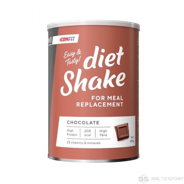 Ēdienreizes aizstājējs Diet Shake Iconfit (495g) 4 garšu variācijas / Meal replacement