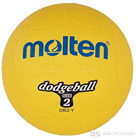 Dodgeball ball MOLTEN DB2-Y, yellow 310g