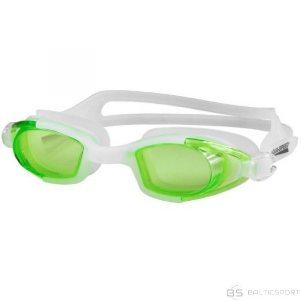 Aqua-speed Peldēšanas brilles Marea balti zaļa (junior)