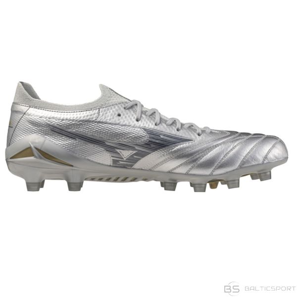 Buty Mizuno Morelia Neo IV Beta Elite FG P1GA254204 / srebrny / 43