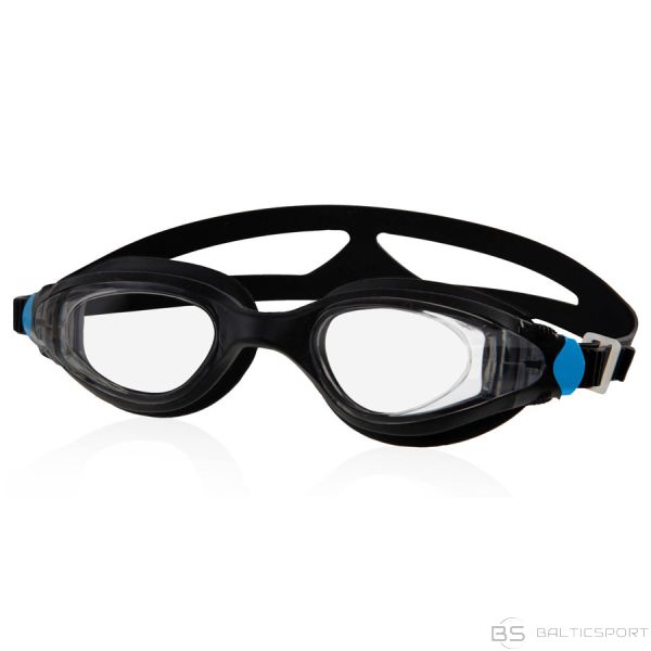Aqua-speed Okulary pływackie Ceto / junior / czarny
