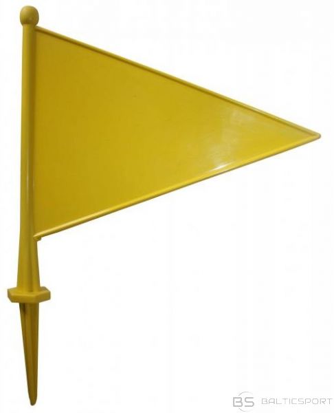 Acito Plastikāta karodziņš ( dzeltens ) izmērs: 29 x 22 cm