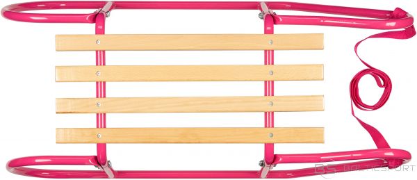 Schreuderssport Sled steel SCHREUDERS Retro 0204 84x51 cm pink