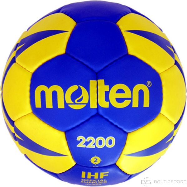 Handball ball training MOLTEN H1X2200-BY synth. leather, size 1