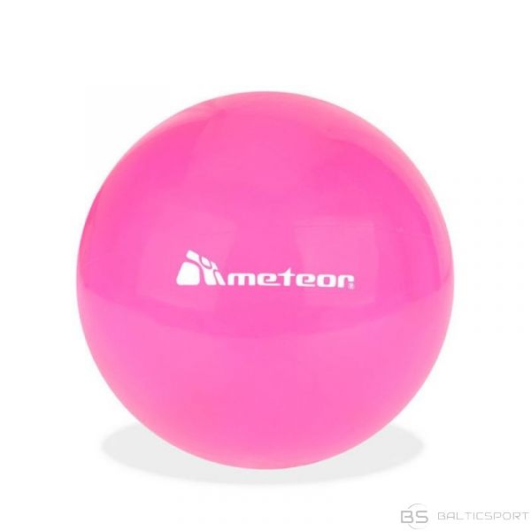 Meteor gumijas bumba 20cm rozā 31168 (N/A)