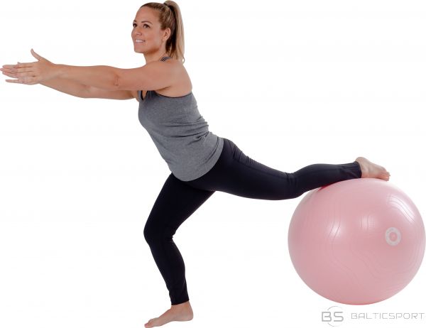 Pure2Improve Yoga Ball Pink, Antiburst PVC
