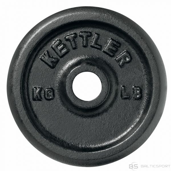 Weight discs Cast-iron  KETTLER 2 x 1,25 kg
