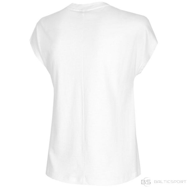 Moderns T krekls sievietēm T-shirt 4F W H4L21-TSD038 10S Balts