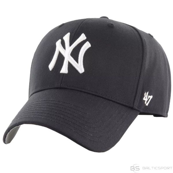 47 Brand MLB New York Yankees Kids Cap Jr B-RAC17CTP-BK (viens izmērs)